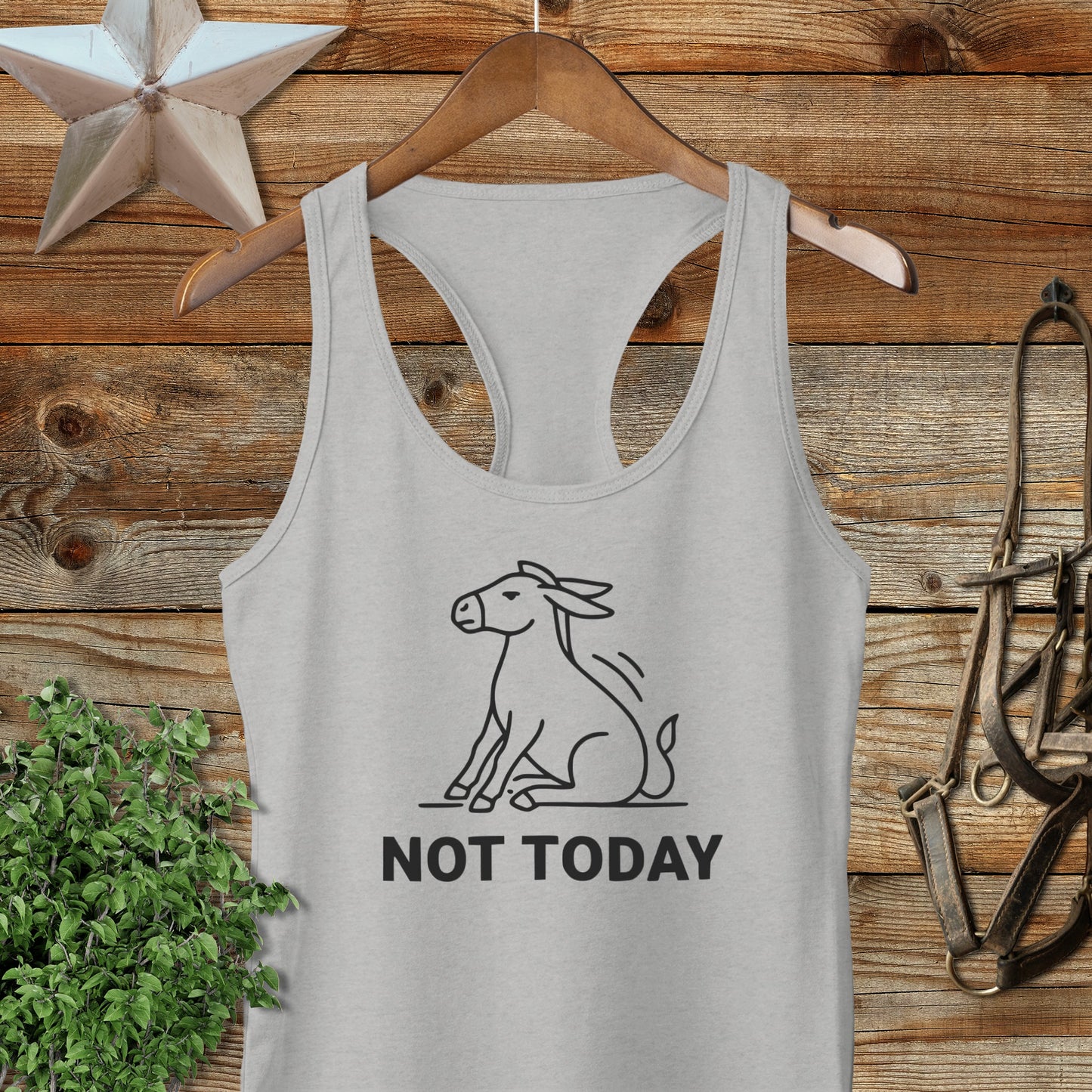 Not Today Racerback Tank