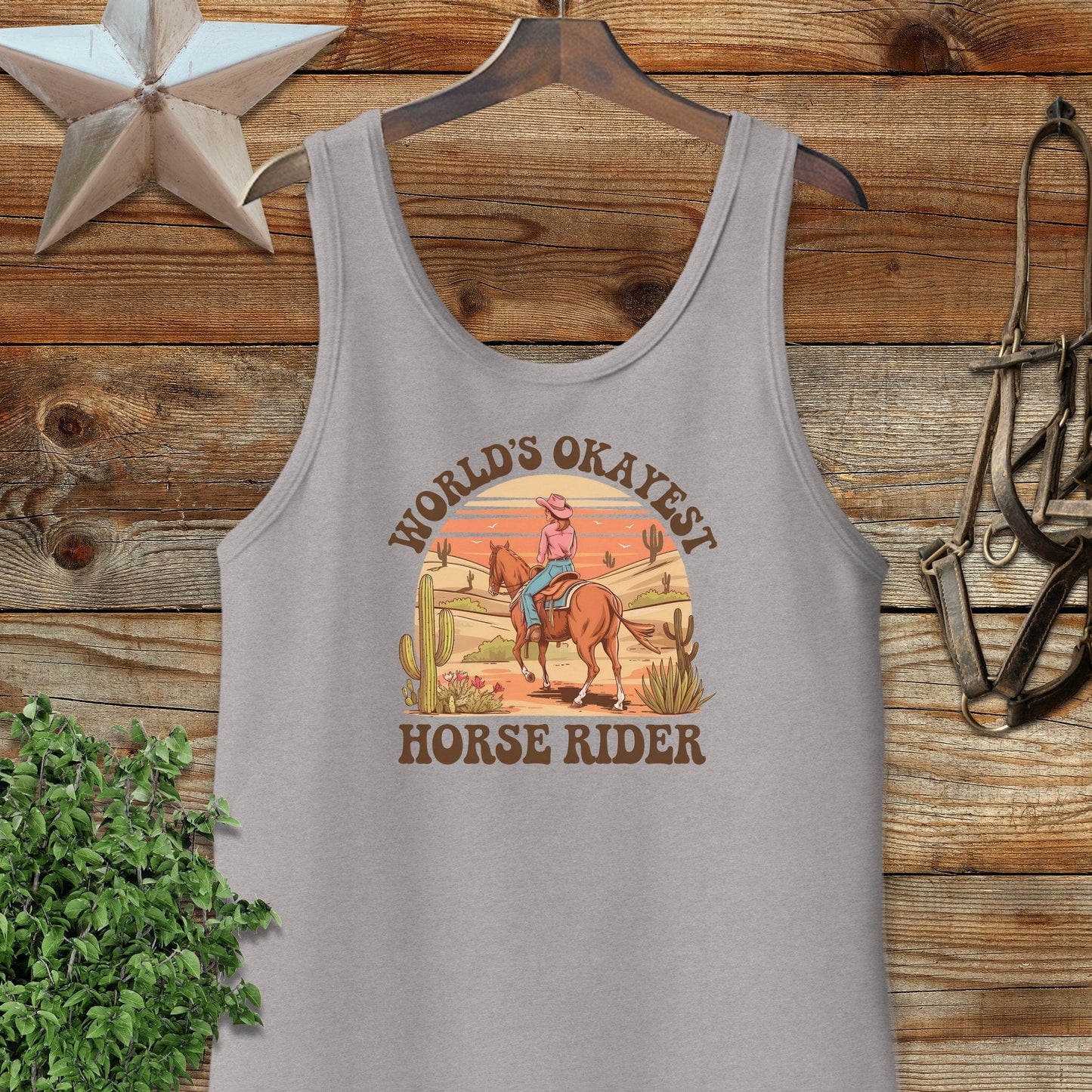 Okayest Horse Rider Tank Top