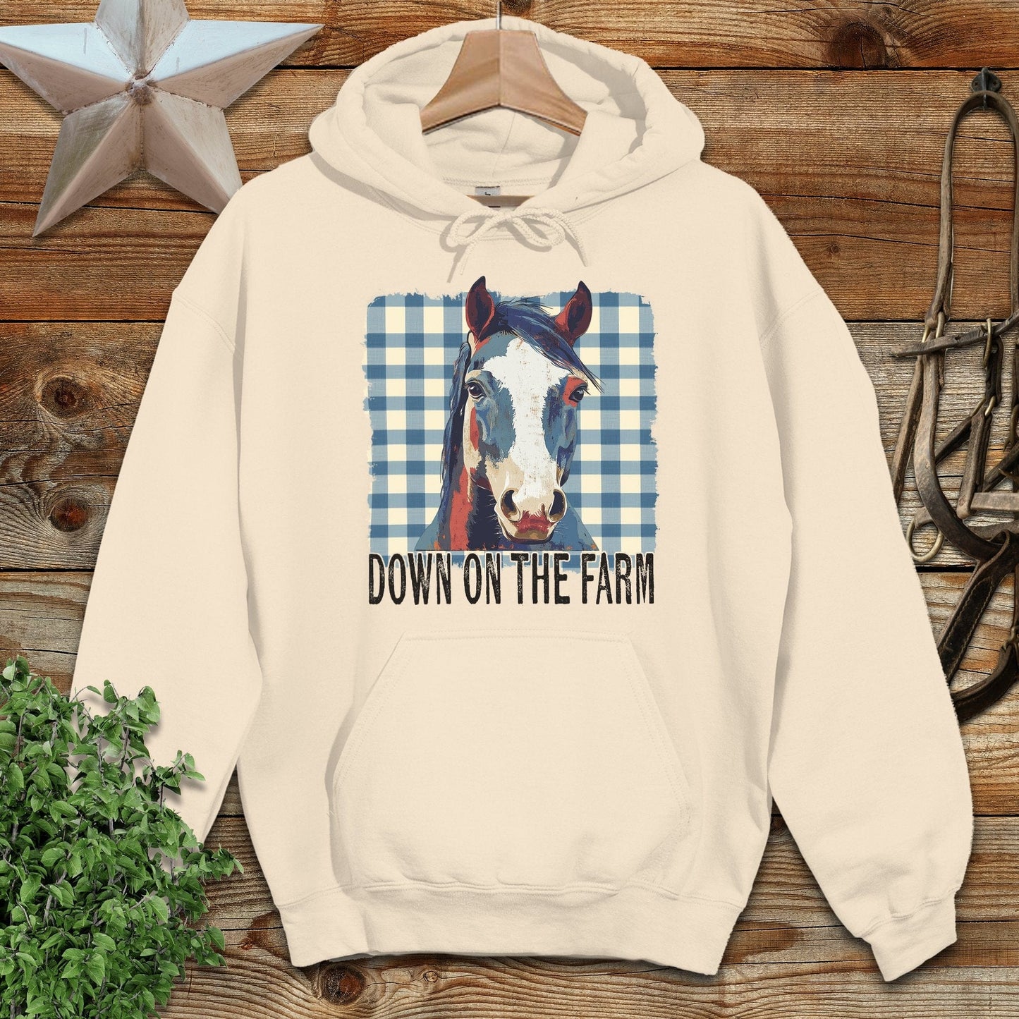 On The Farm Horse Hoodie