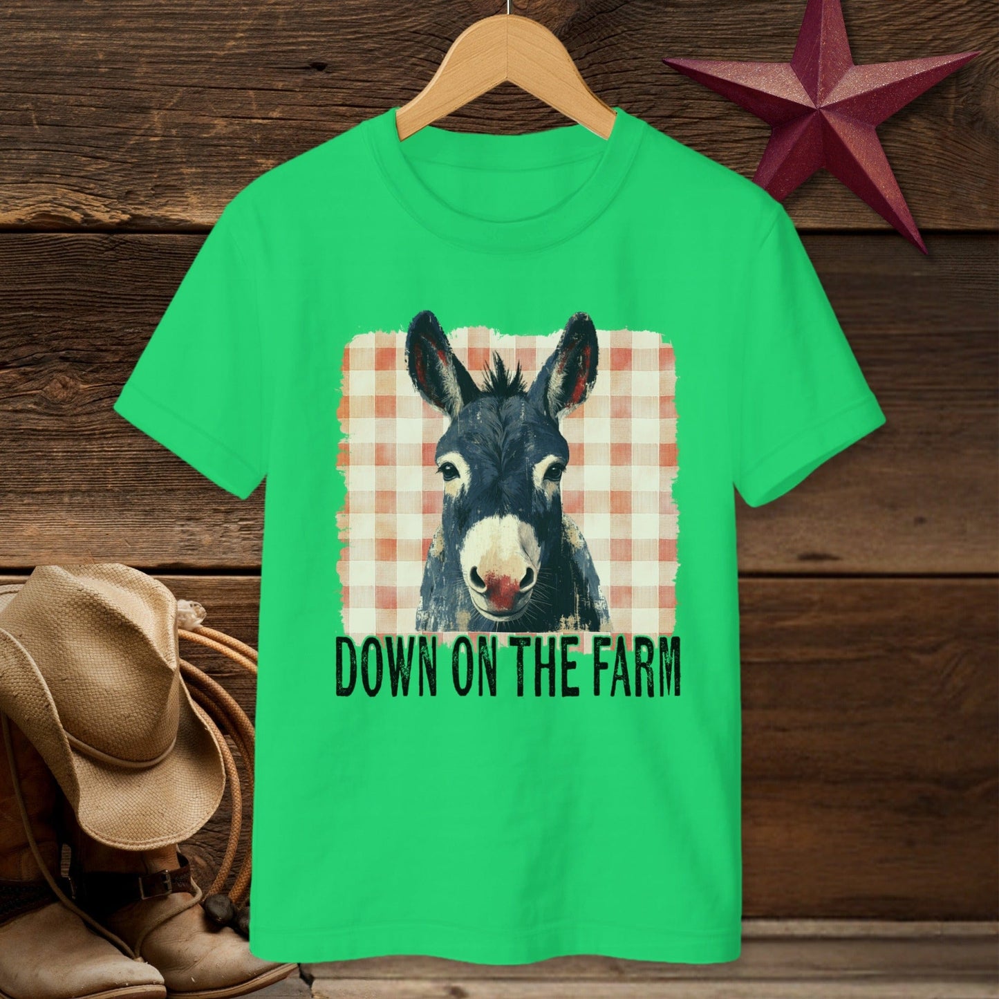 On The Farm Mule T-Shirt (Youth)