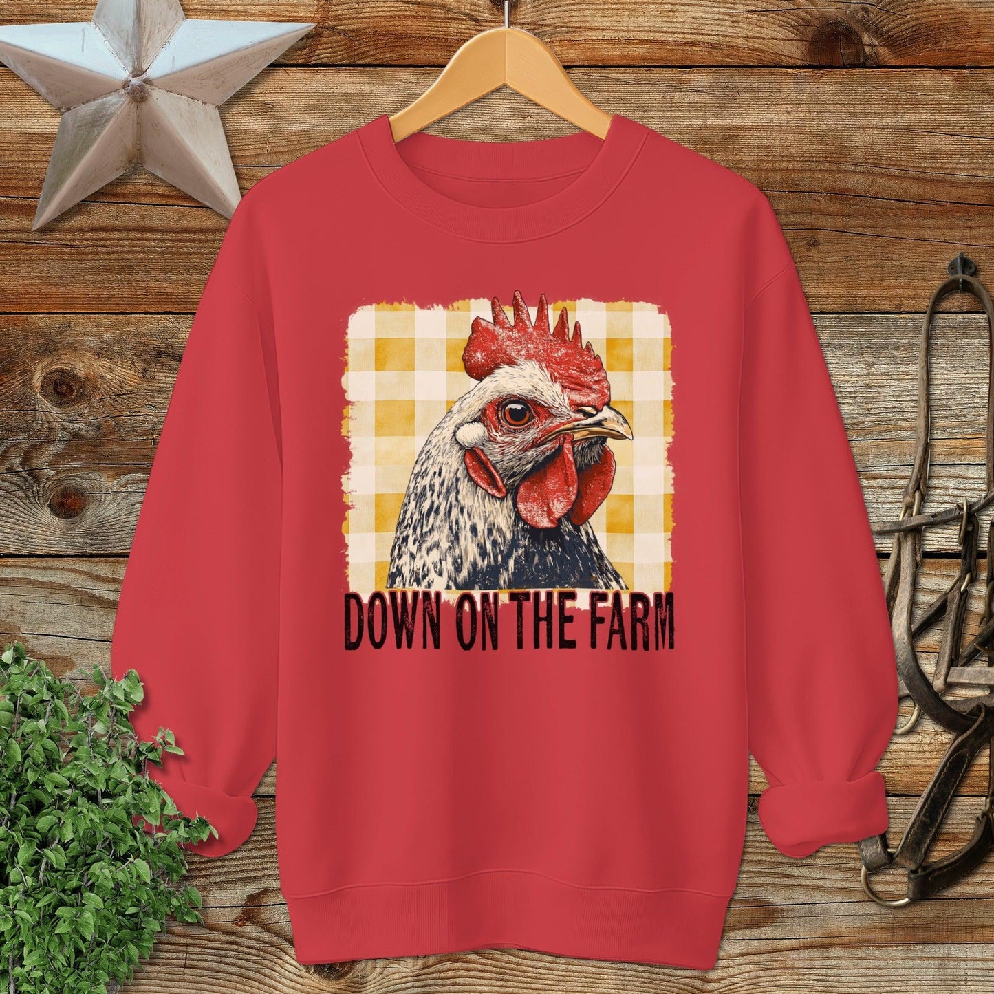 On the Farm Chicken Sweatshirt