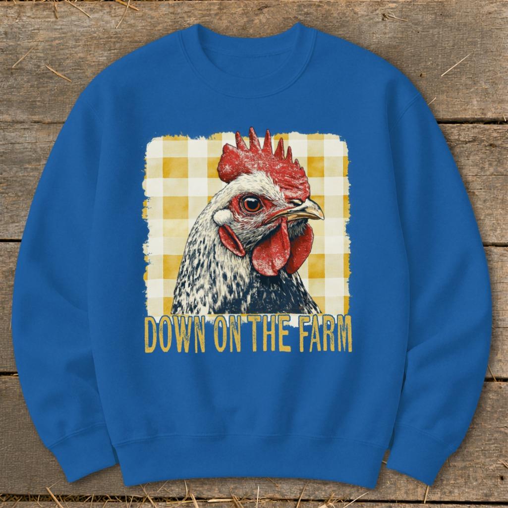 On the Farm Chicken Sweatshirt