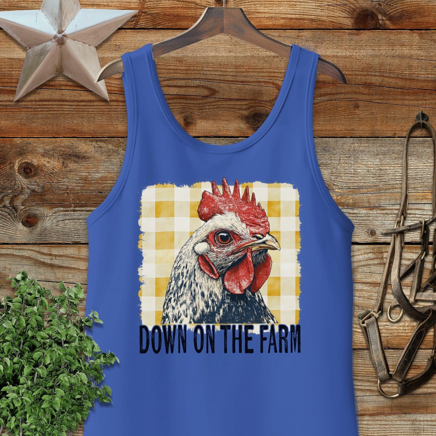 On the Farm Chicken Tank Top