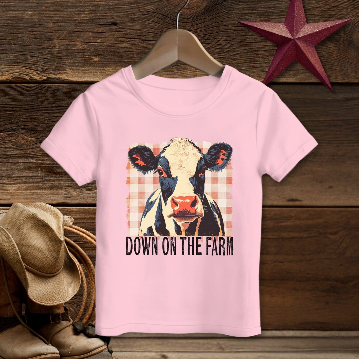 On the Farm Cow T-shirt (Toddler)