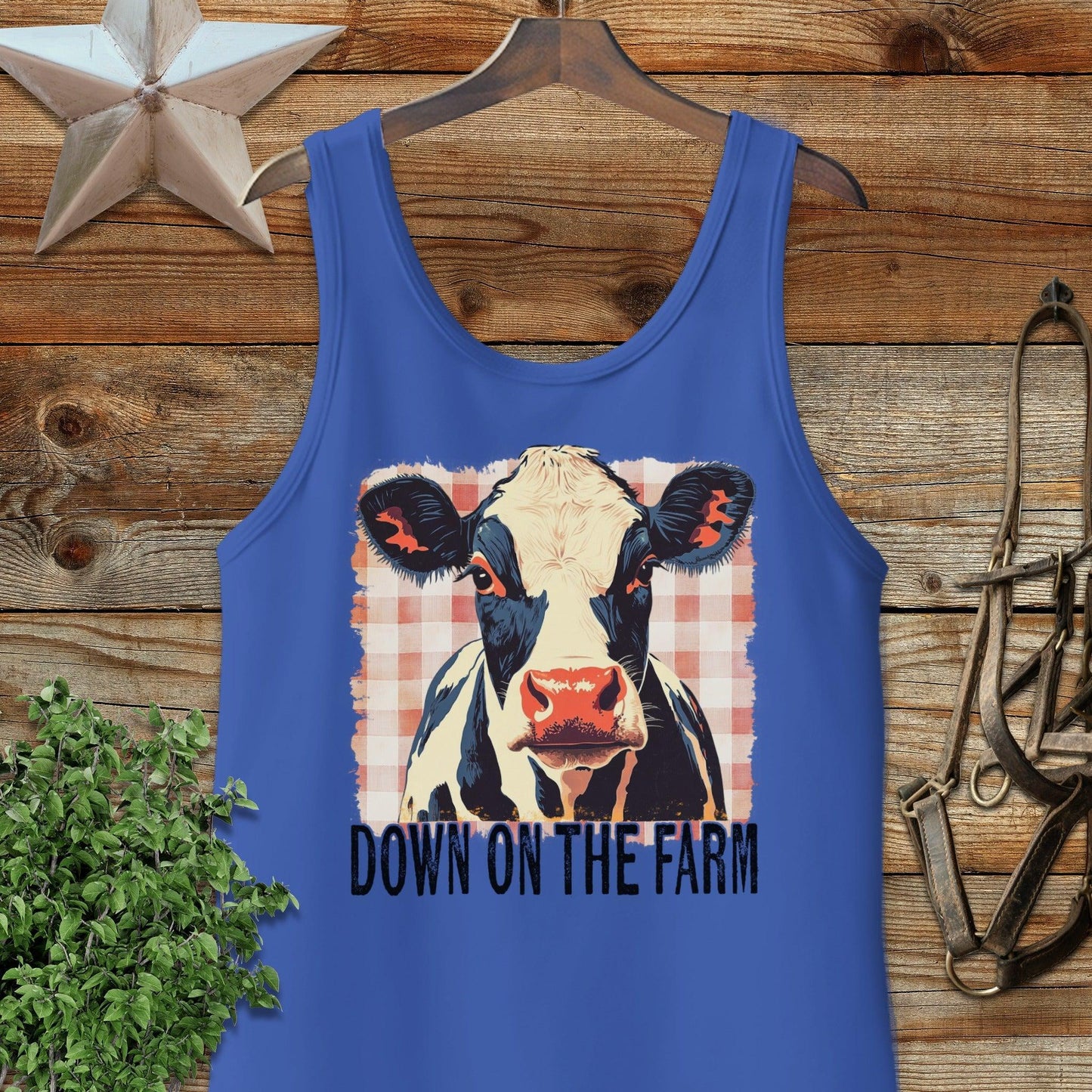 On the Farm Cow Tank Top
