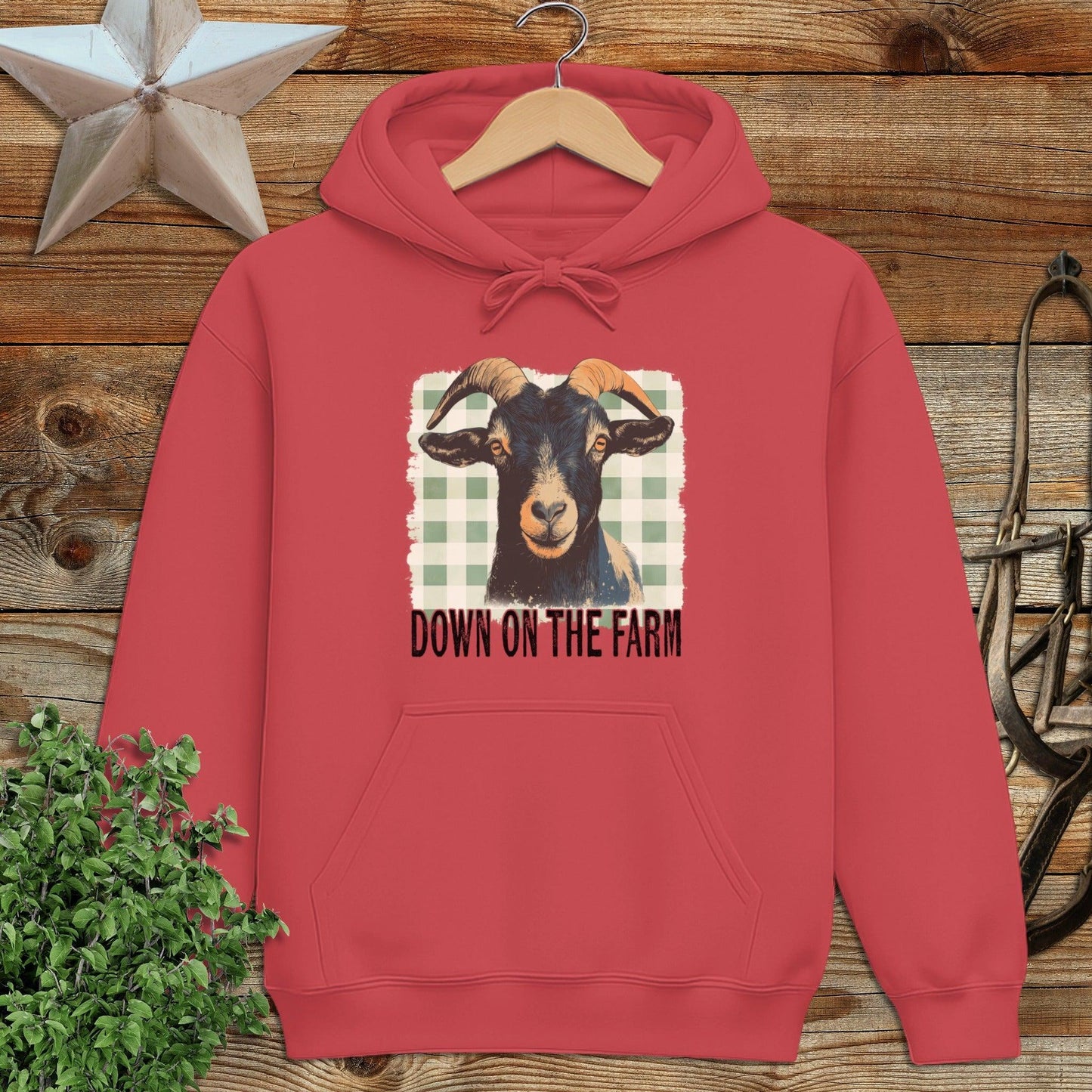On the Farm Goat Hoodie