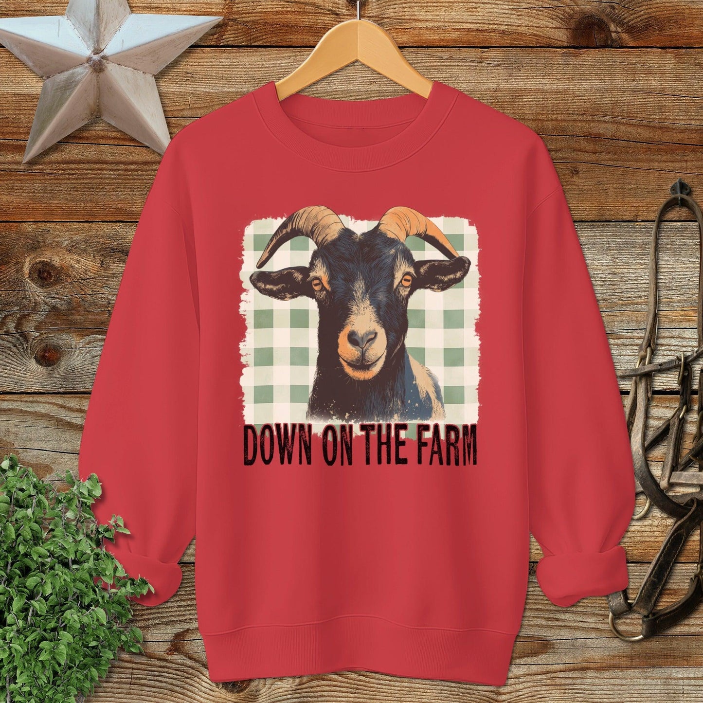 On the Farm Goat Sweatshirt