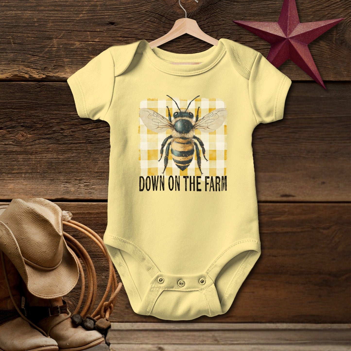 On the Farm Honeybee Bodysuit (Baby)