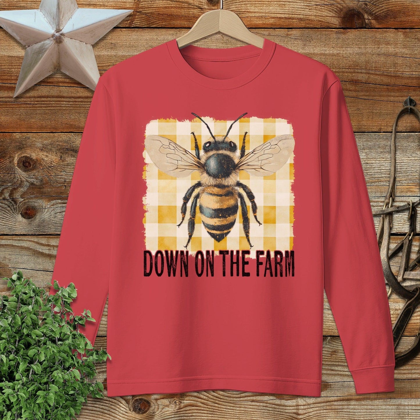 On the Farm Honeybee Long Sleeve Tee