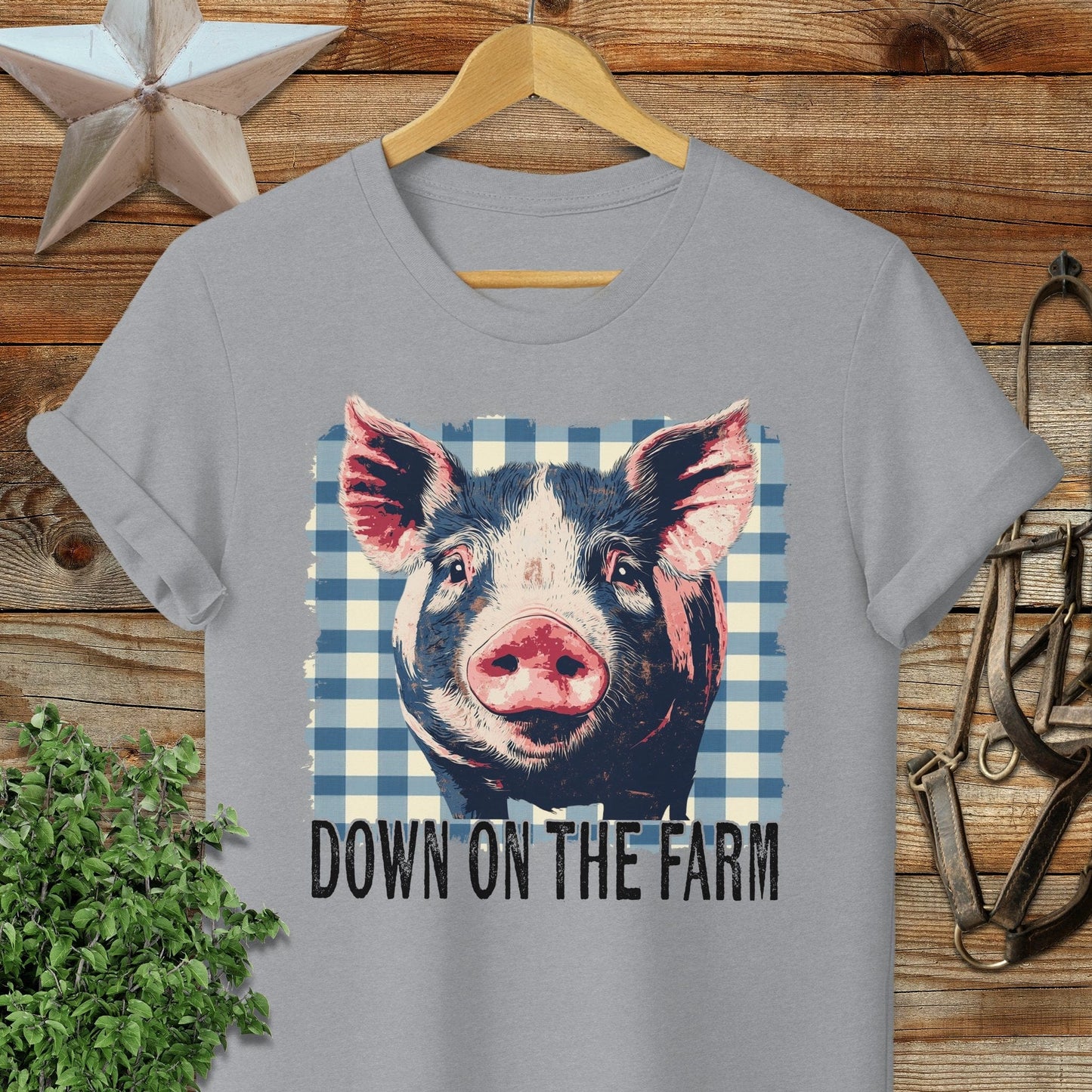 On the Farm Pig T-shirt