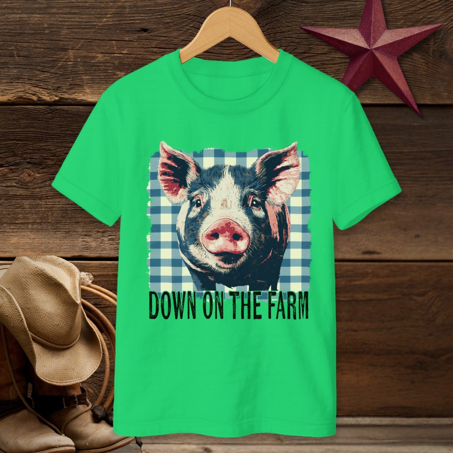 On the Farm Pig T-shirt (Youth)