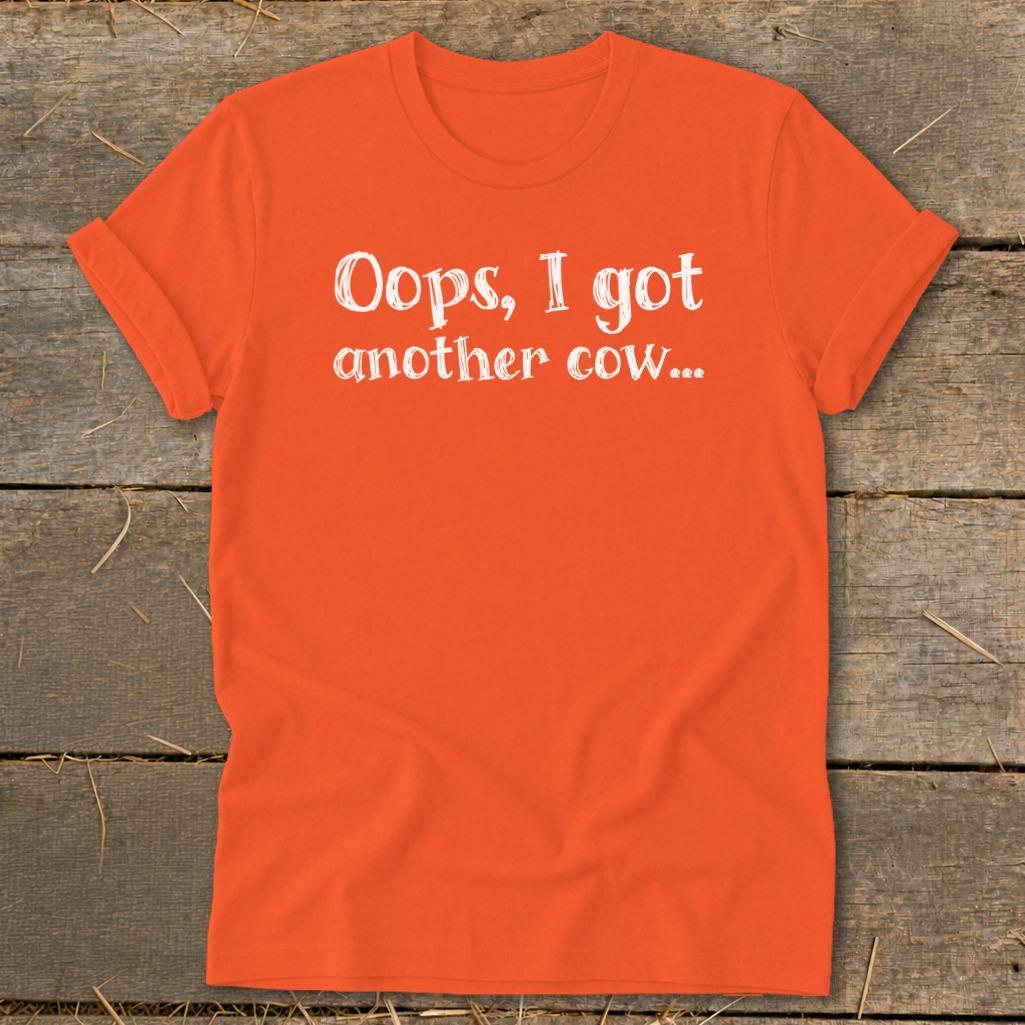 Oops Another Cow Softstyle Tee