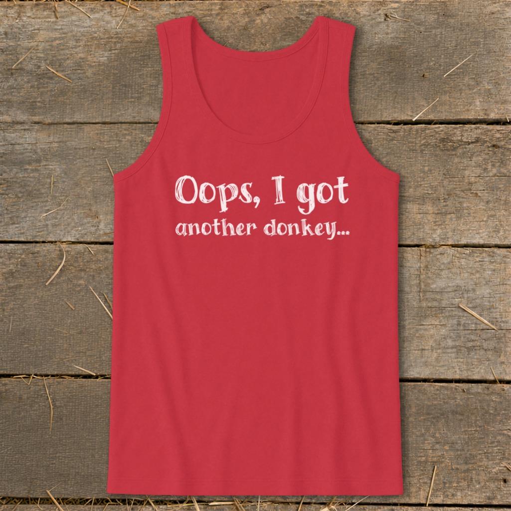 Oops Another Donkey Tank Top