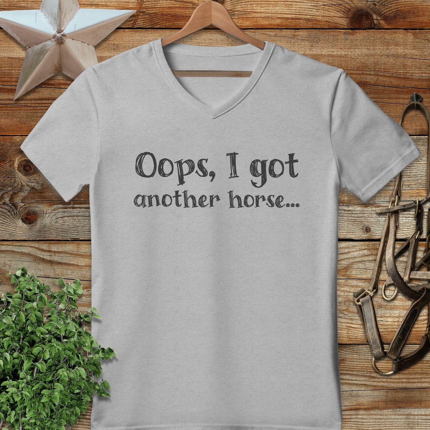 Oops Another Horse V-neck