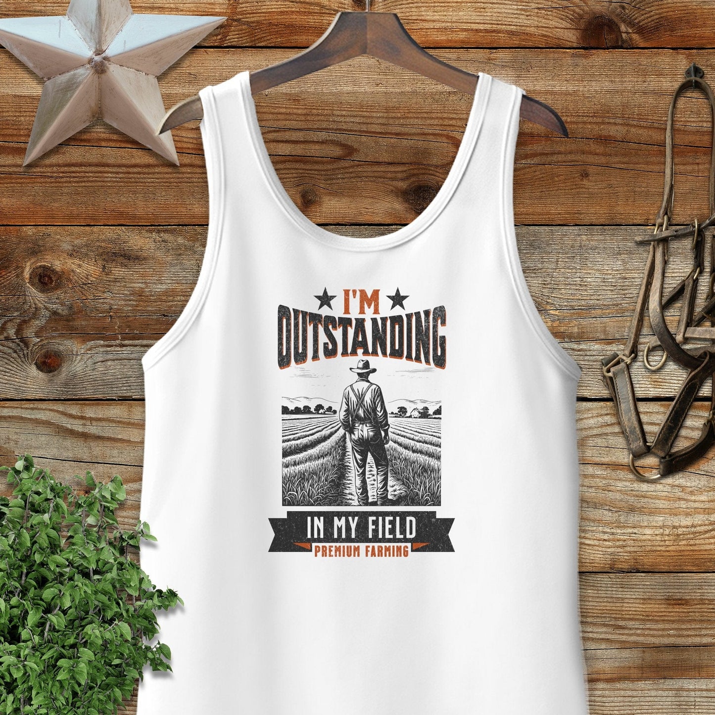 Outstanding in My Field Tank Top