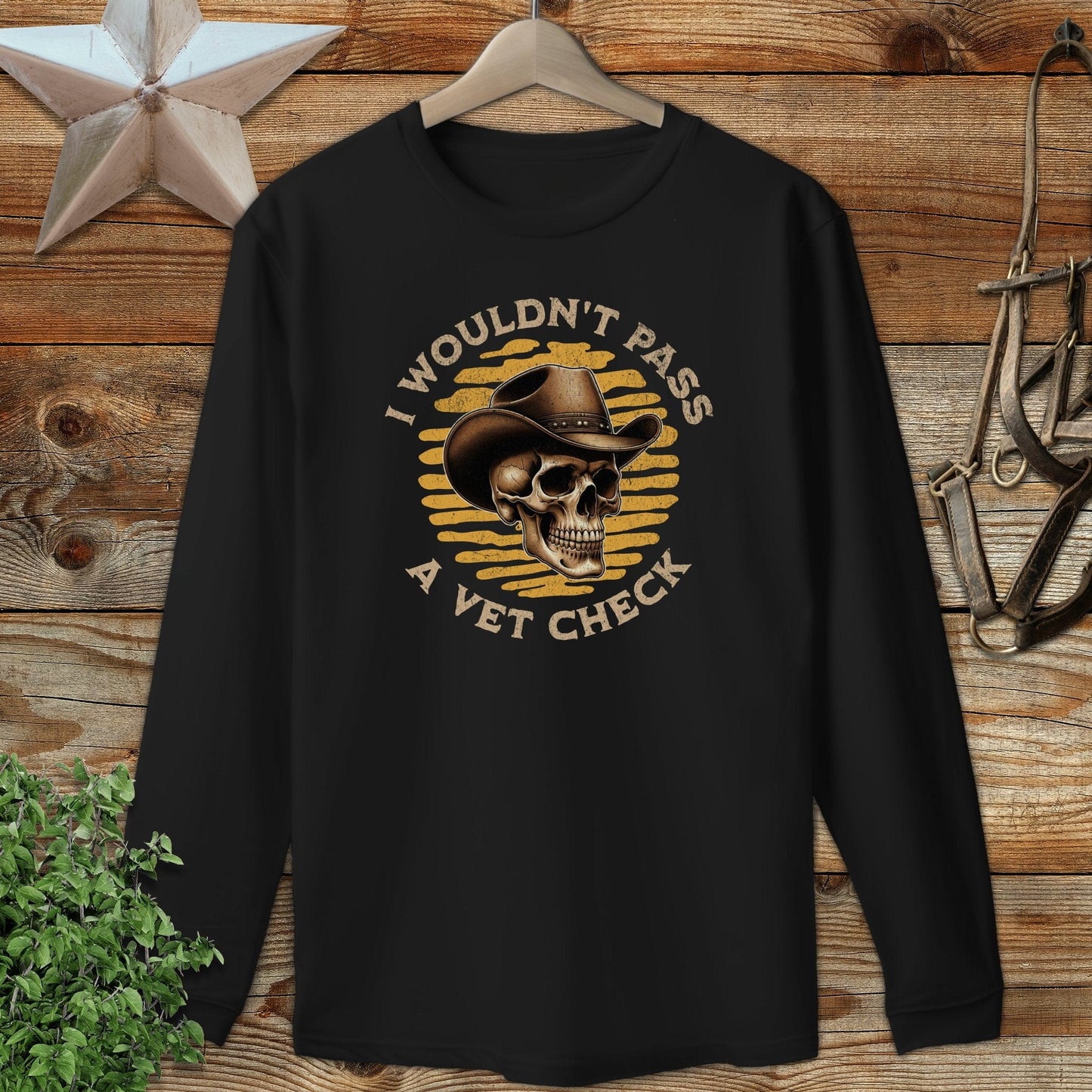 Pass a Vet Check Long Sleeve Tee