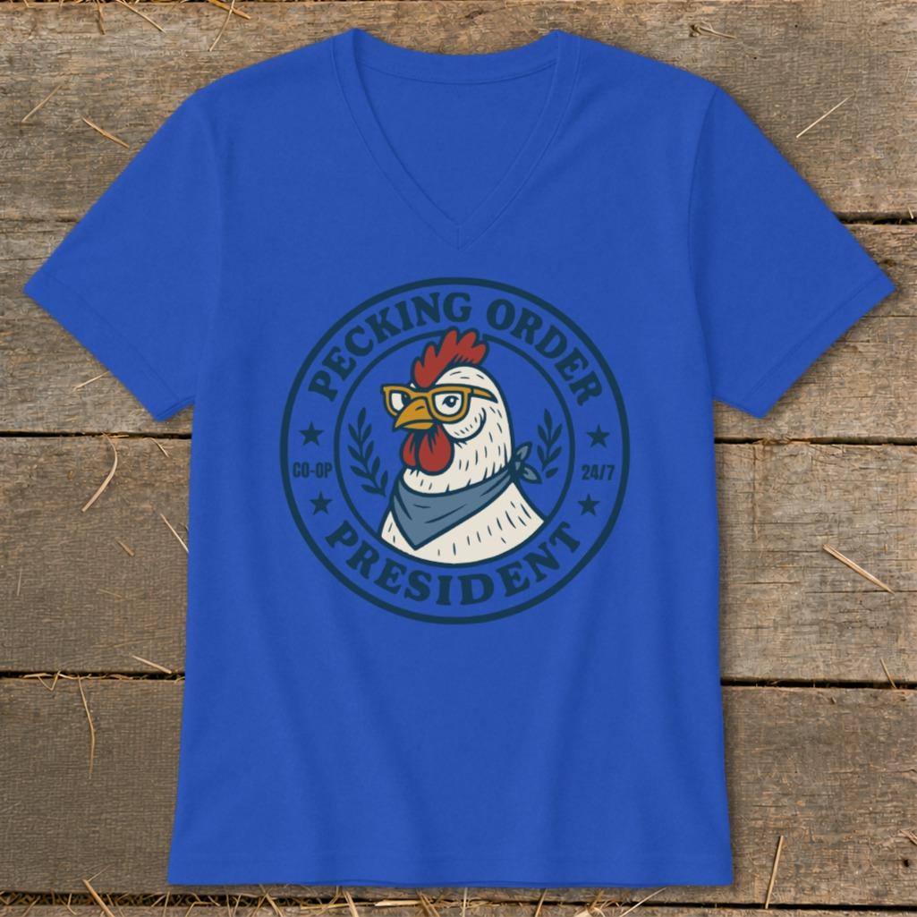 Pecking Order V-neck