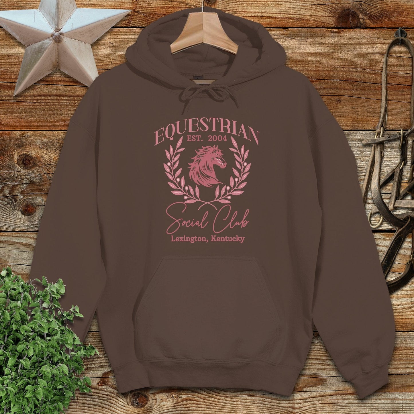 Personalized Equestrian Social Club Hoodie