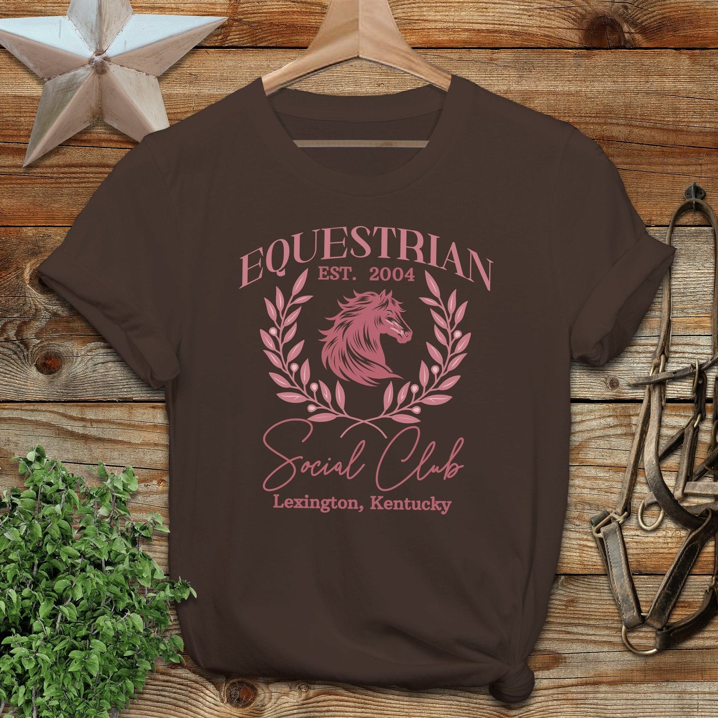 Personalized Equestrian Social Club T-shirt