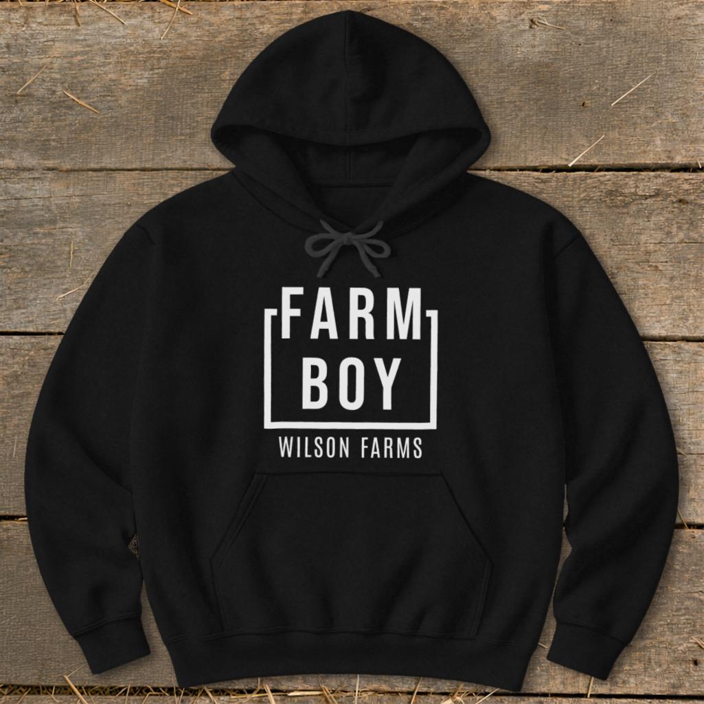 Personalized Farm Boy Hoodie