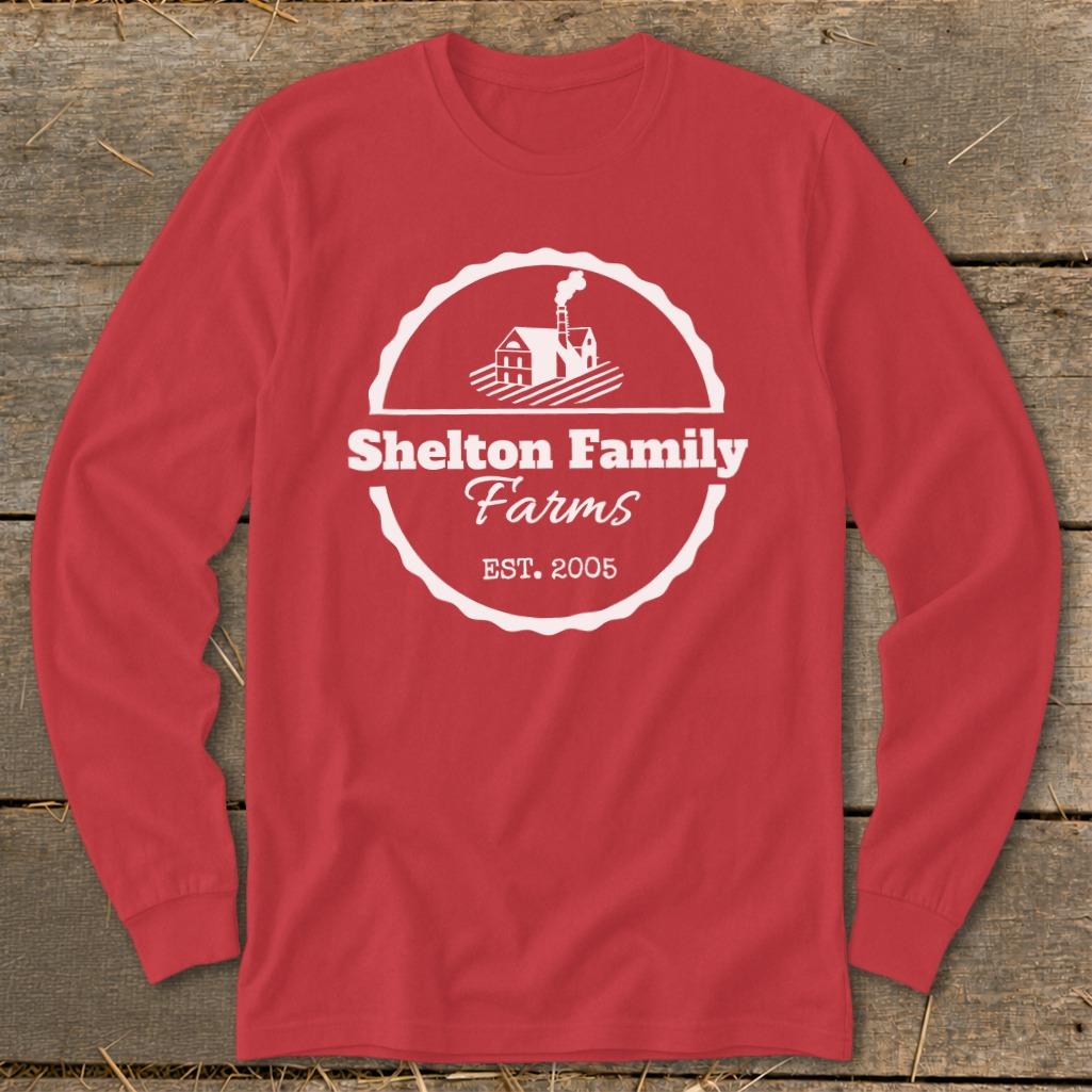 Personalized Farm Long Sleeve Tee