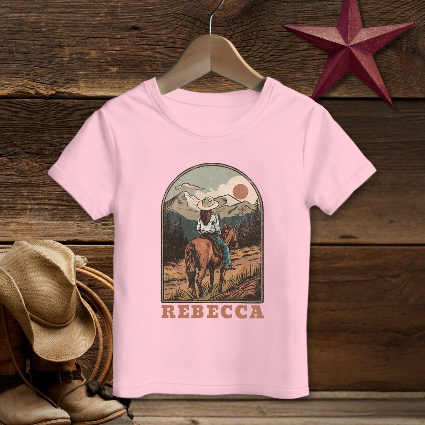 Personalized Horse Rider T-shirt (Toddler)
