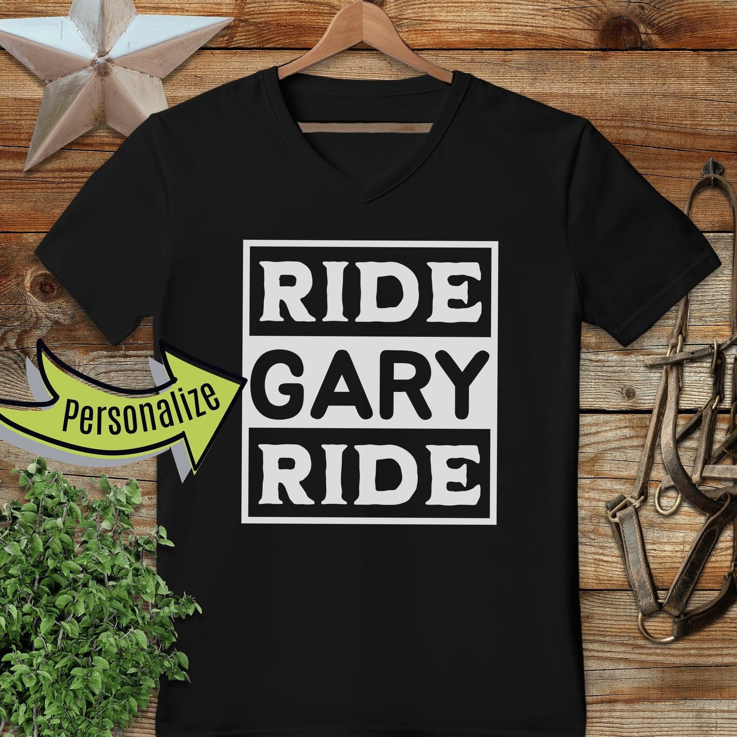 Personalized Ride V-neck