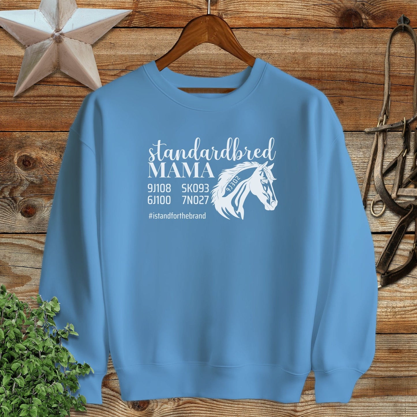 Personalized Standardbred Mama Sweatshirt