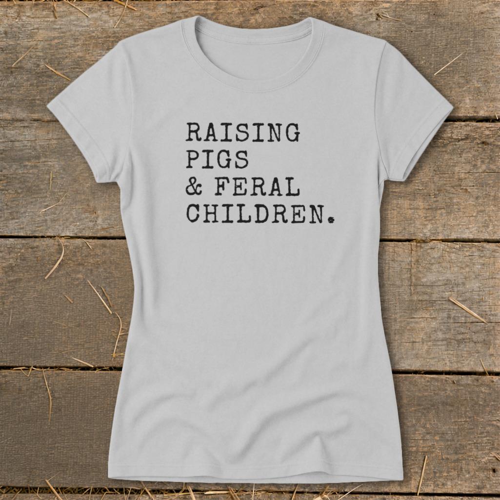 Pigs & Feral Children Ladies Tee