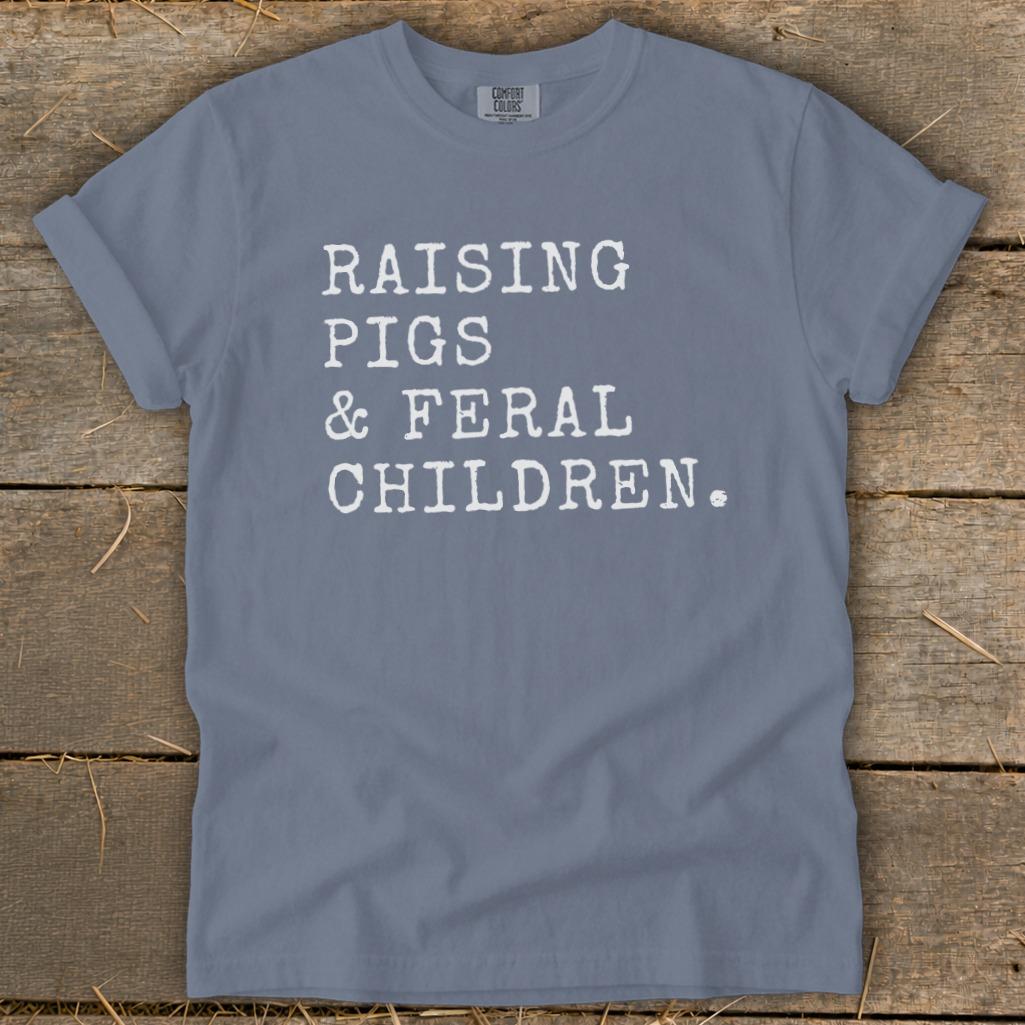 Pigs & Feral Children Signature Tee