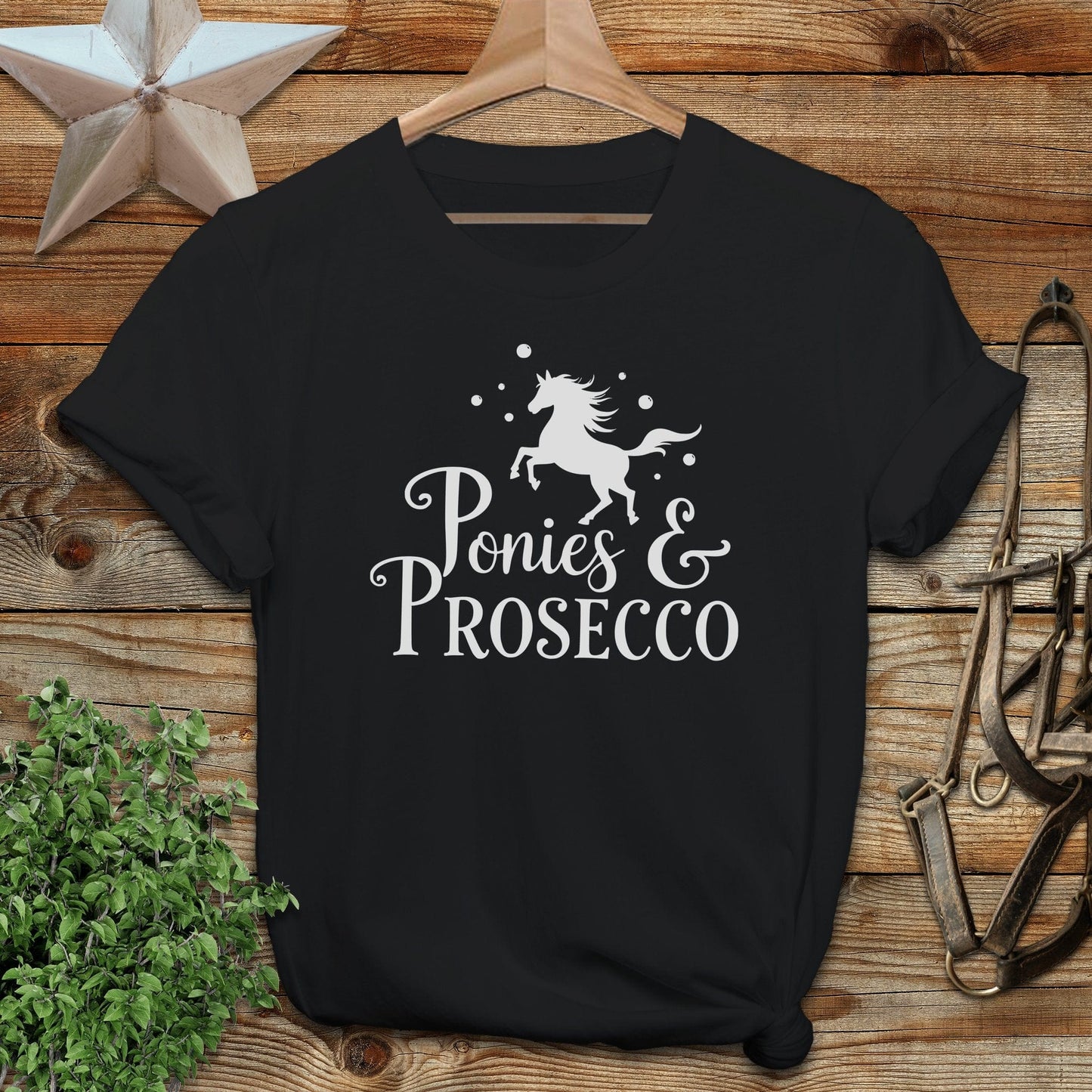 Ponies and Prosecco T-shirt