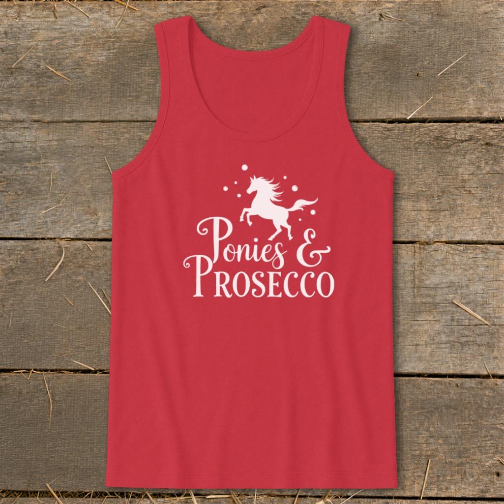 Ponies and Prosecco Tank Top