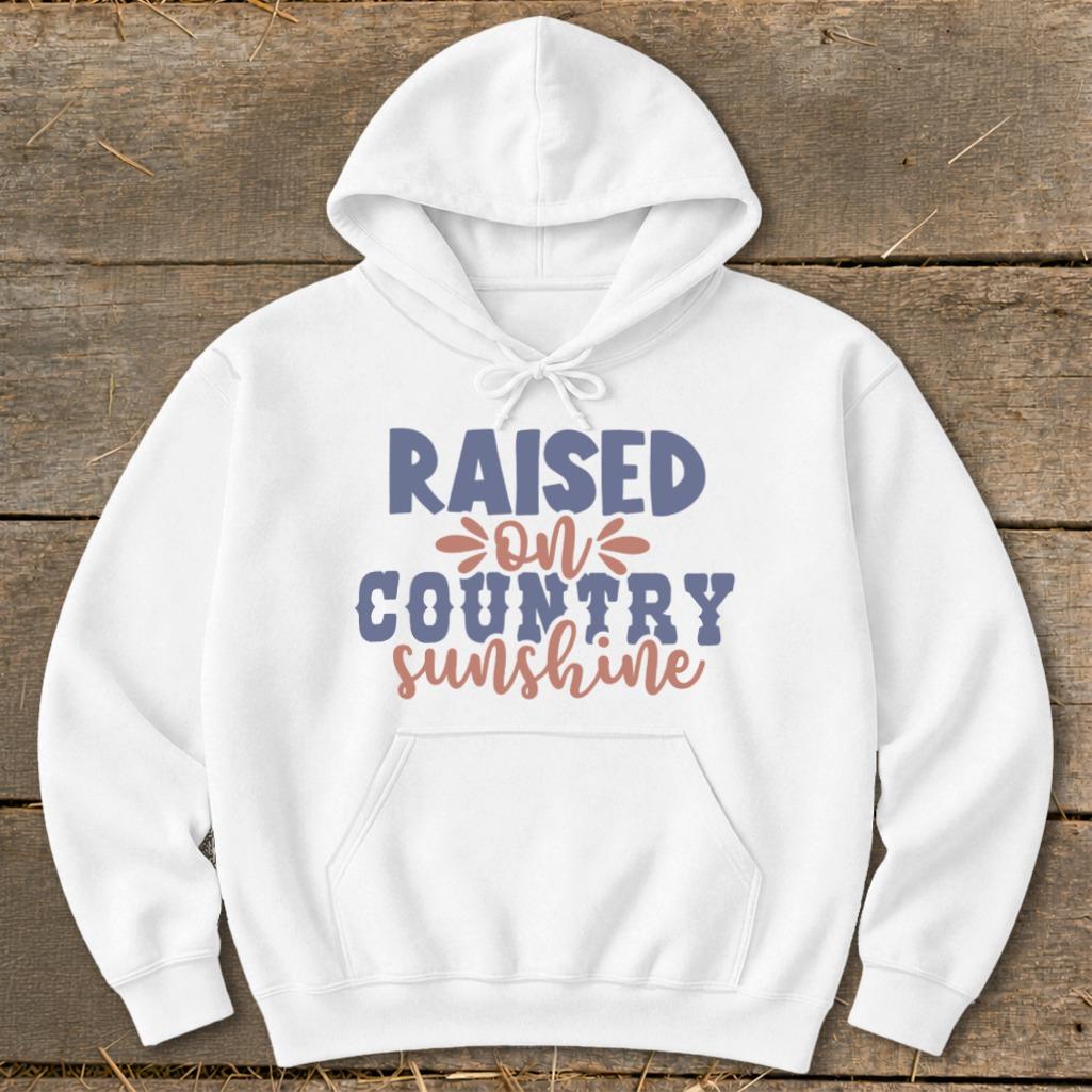 Raised on Country Hoodie