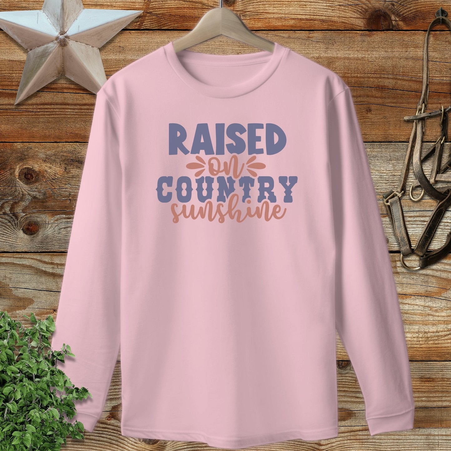 Raised on Country Long Sleeve Tee