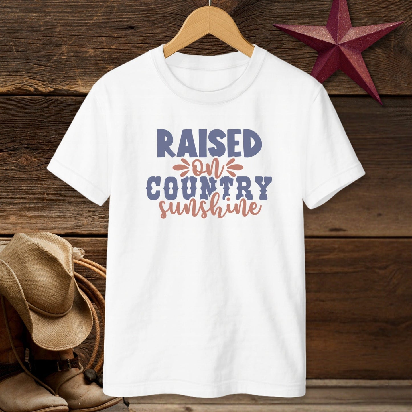 Raised on Country T-shirt (Youth)