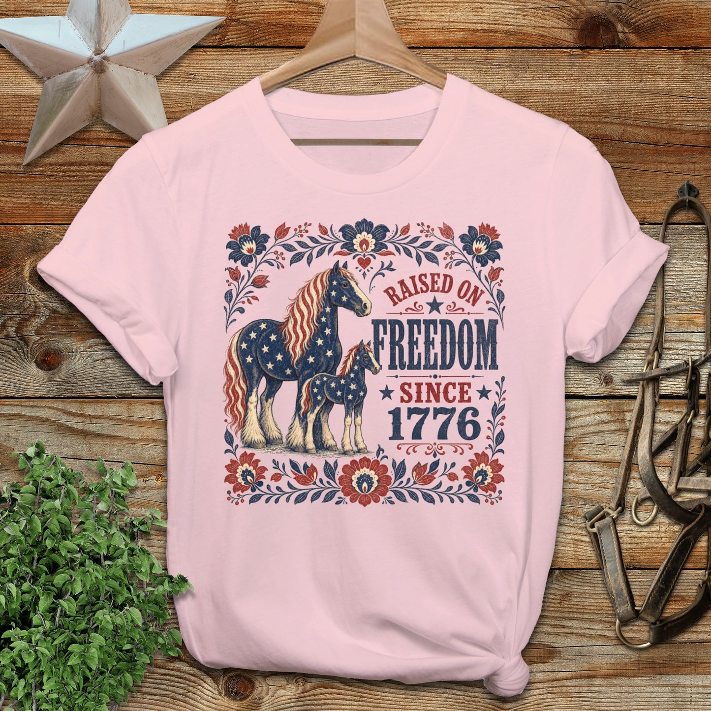 Raised on Freedom Softstyle Tee