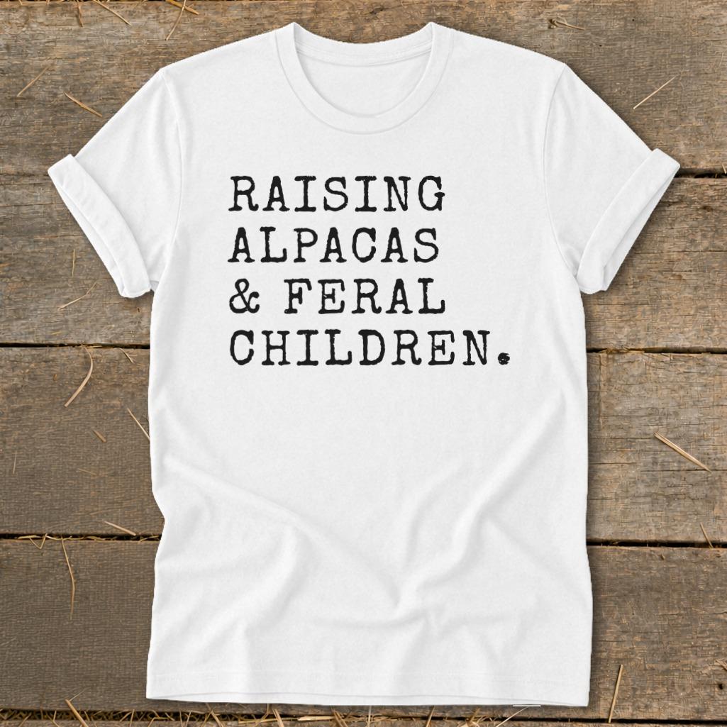 Raising Alpacas & Feral Children Softstyle Tee