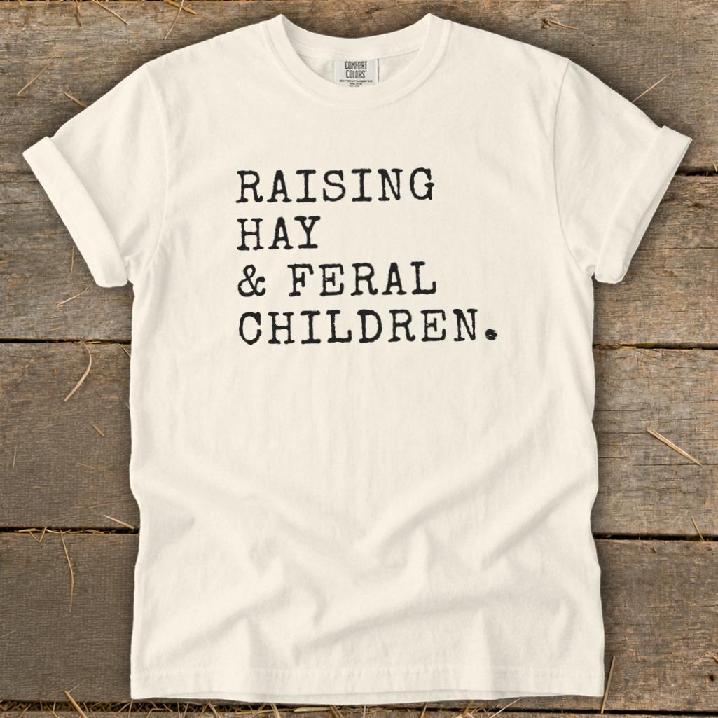 Raising Hay & Feral Children Signature Tee
