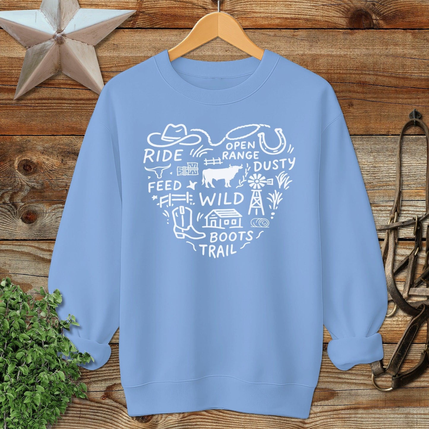 Ranching Heart Sweatshirt