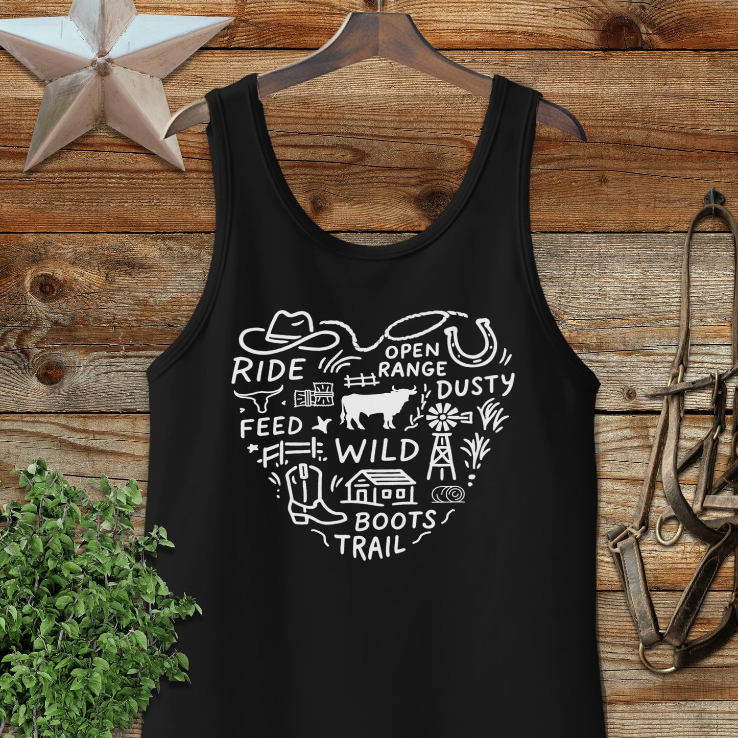 Ranching Heart Tank Top
