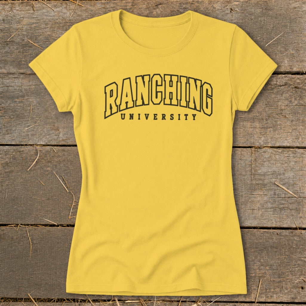 Ranching University Ladies Tee
