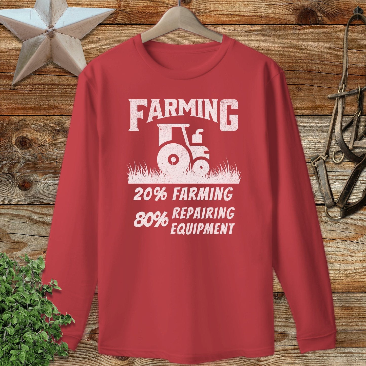 Repairing Equipment Long Sleeve Tee