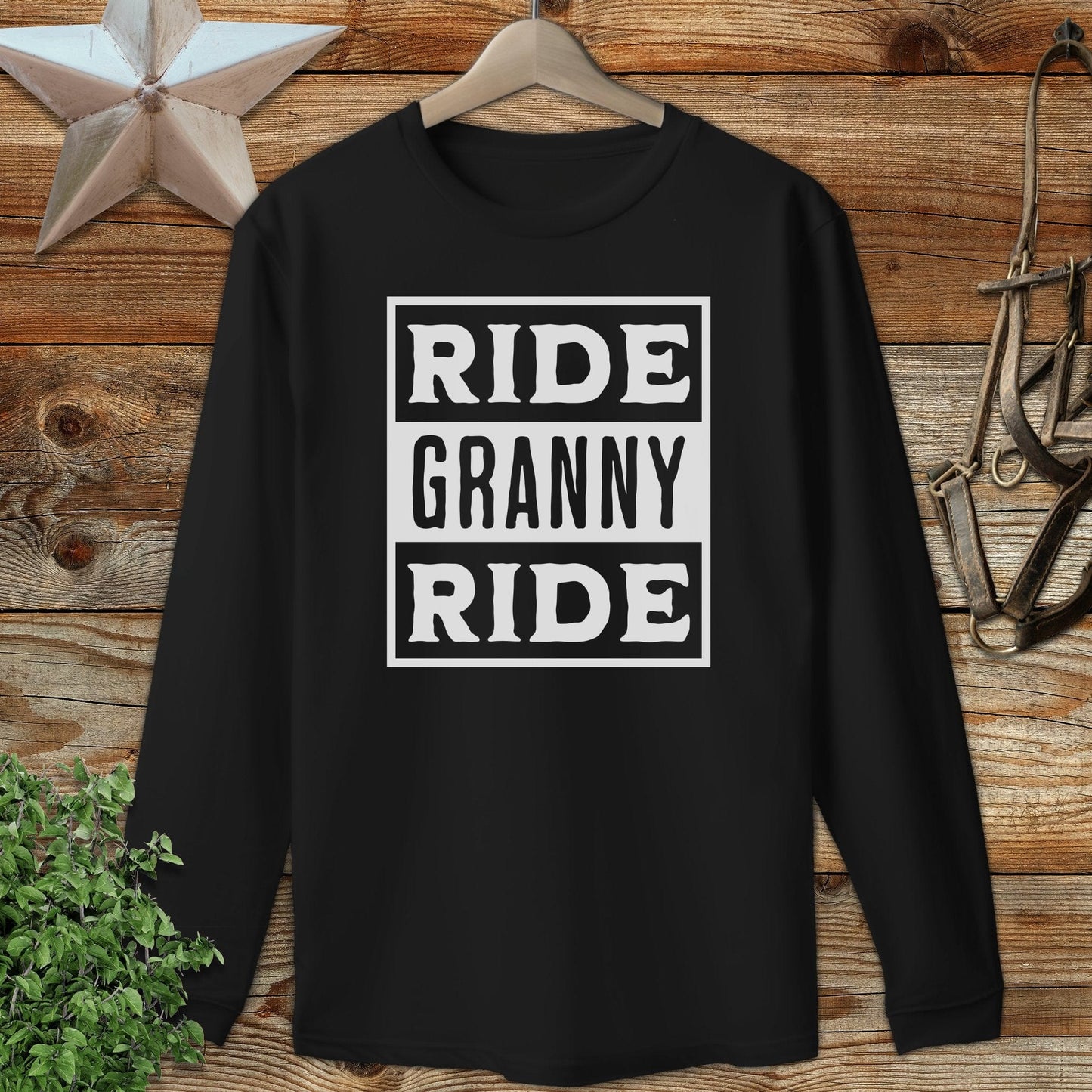 Ride Granny Ride Long Sleeve Tee