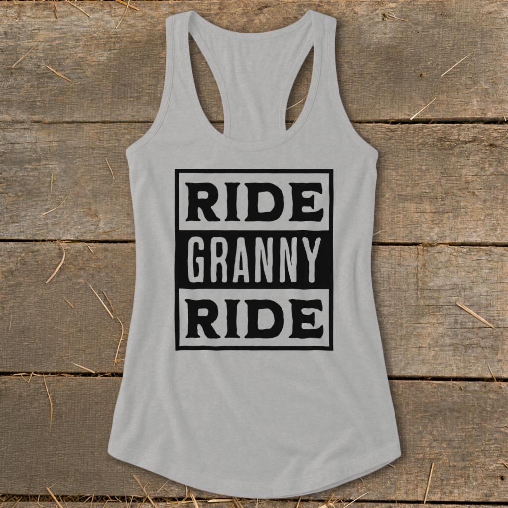 Ride Granny Ride Racerback Tank