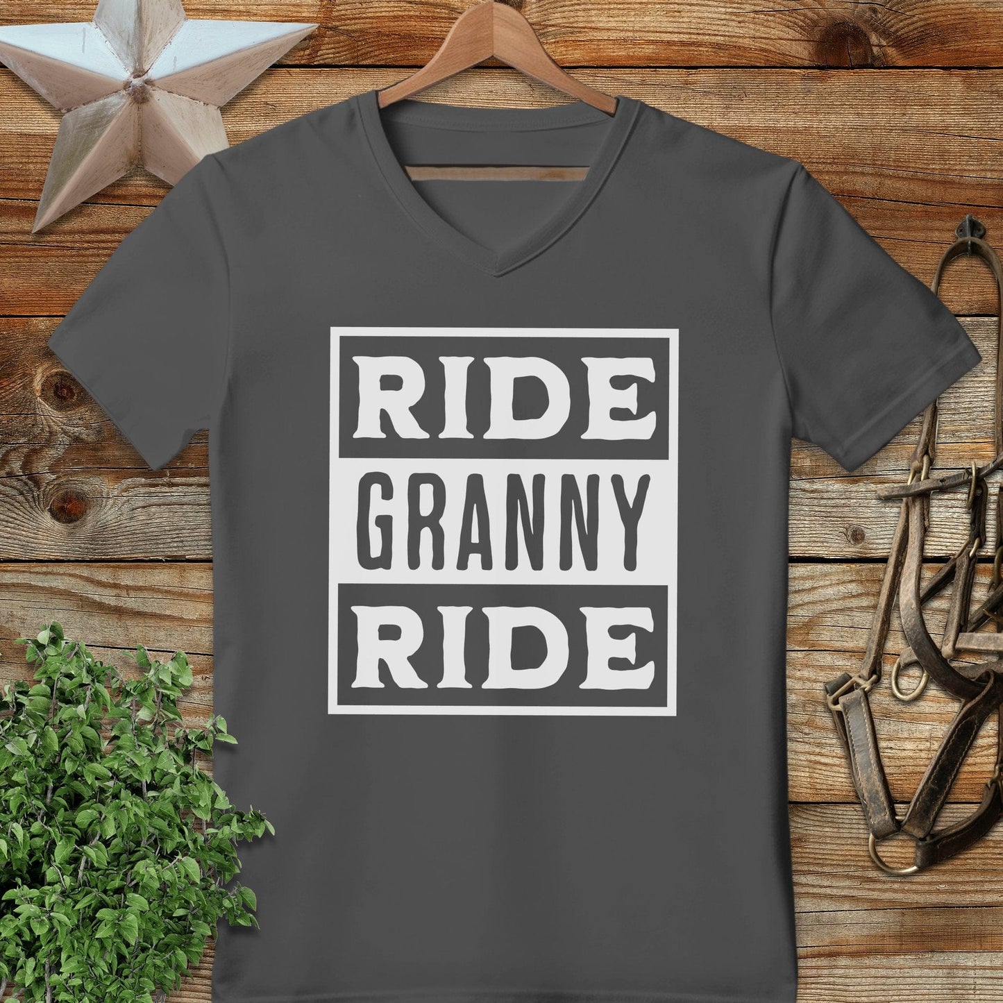 Ride Granny Ride V-neck