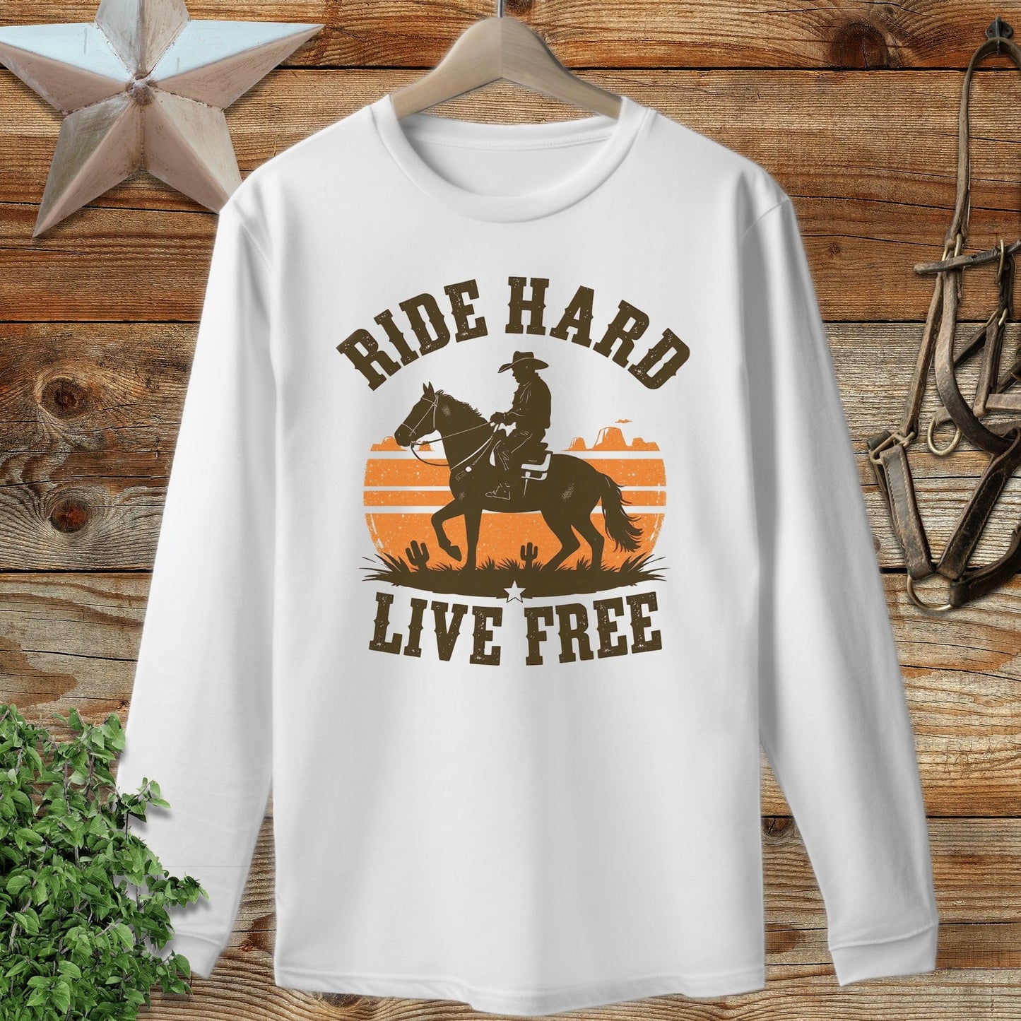 Ride Hard Live Free Long Sleeve Tee