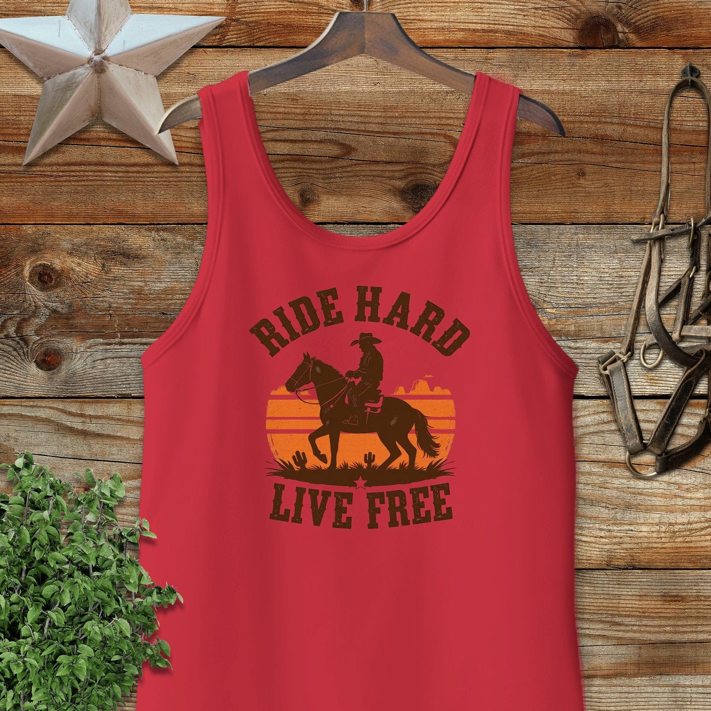 Ride Hard Live Free Tank Top