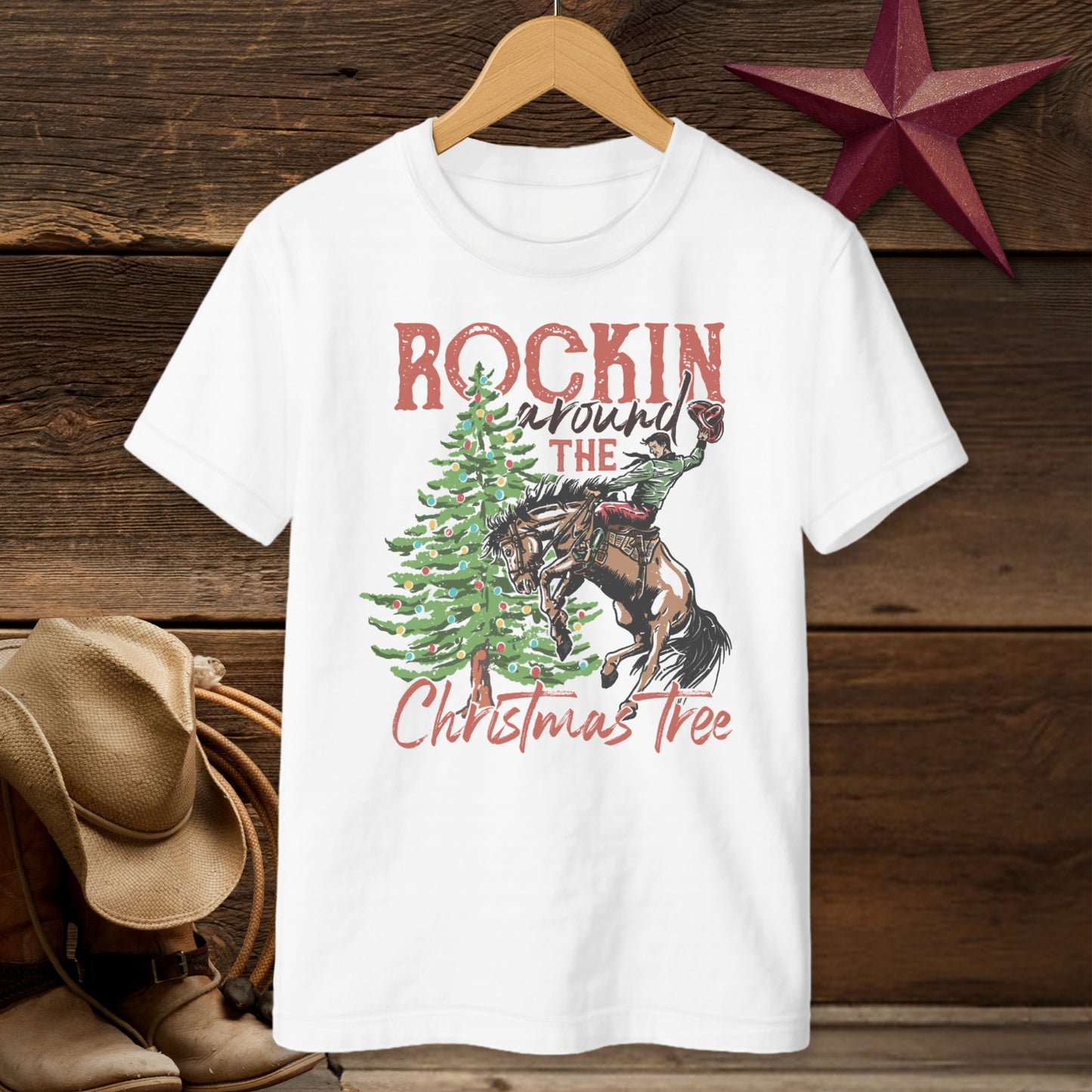 Rockin Around The Tree T-Shirt (Youth)