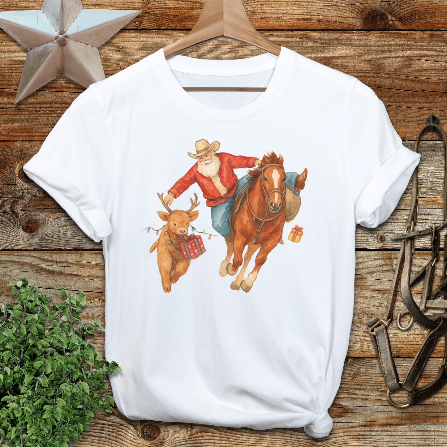 Rodeo Santa Softstyle Tee