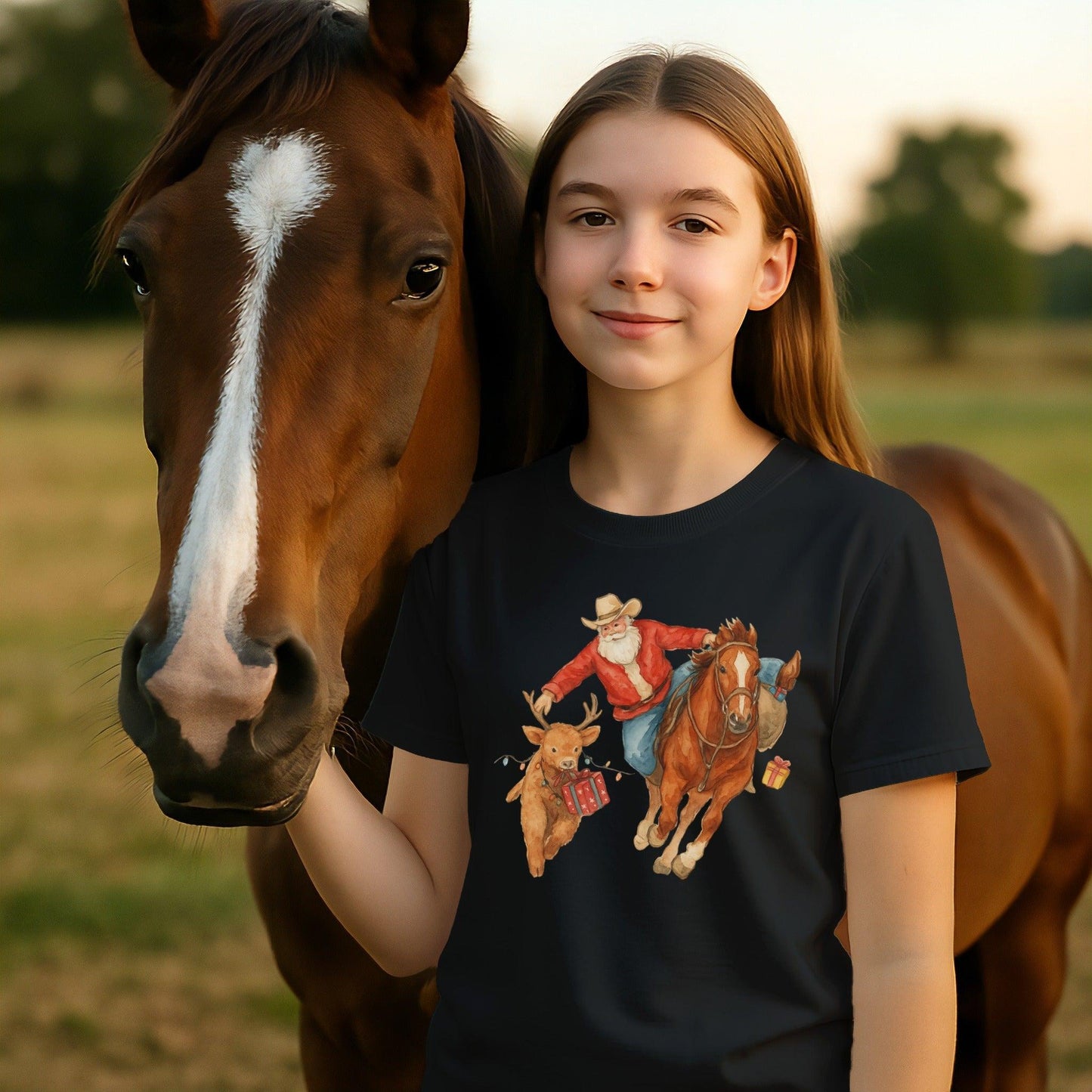 Rodeo Santa T-shirt (Youth)